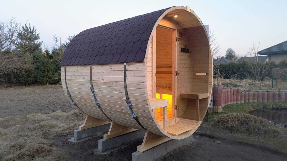 Sauna Ogrodowa BECZKA 2,35