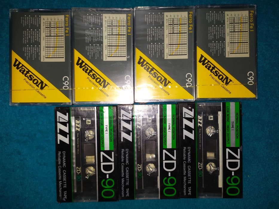 Аудіокасети нові  80 грн за 1 шт