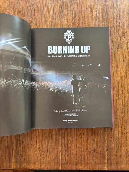 Burnng Up: on tour with the Jonas brothers
