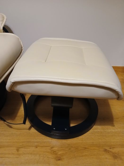 Cadeirão e banco com massagem e aquecimento