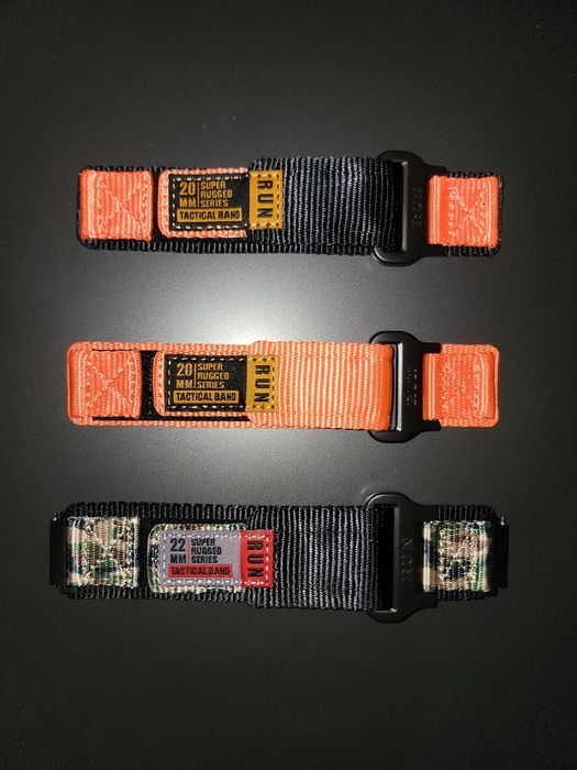 Ремінець Run Tactical Band 20 мм / 22 мм для Samsung Galaxy, Xiaomi