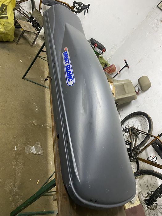 Box, bagażnik dachowy mont blanc