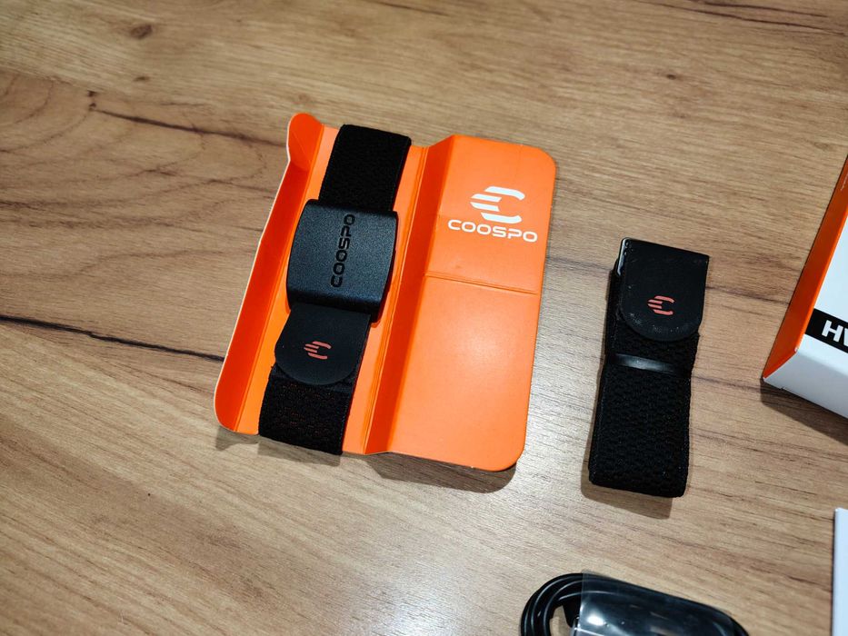 COOSPO HW9 Opaska z czujnikiem tętna pulsometr Polar Garmin Zwift