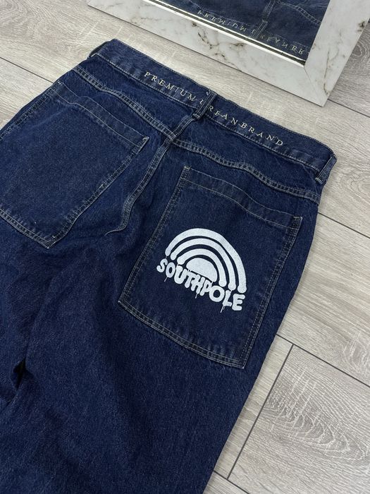Мужские широкие джинсы Southpole SK8 Rap