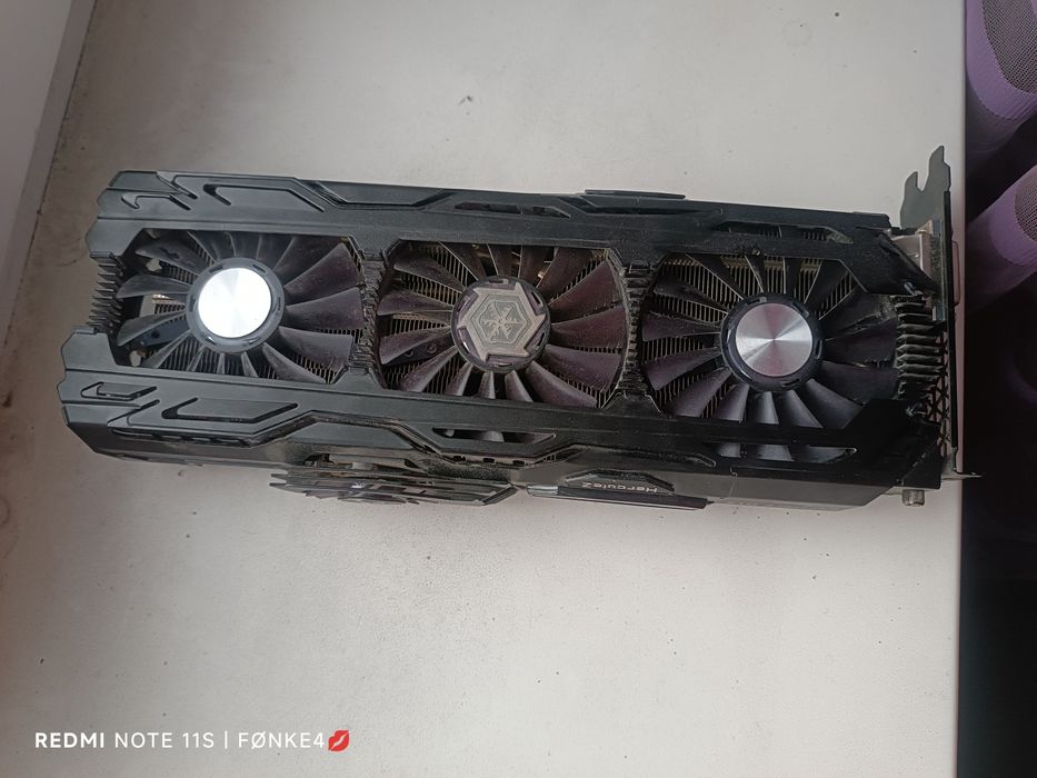 Відеокарта Inno3D GTX 1070 Ti iChill 8GB GDDR5 – потужність та стиль!