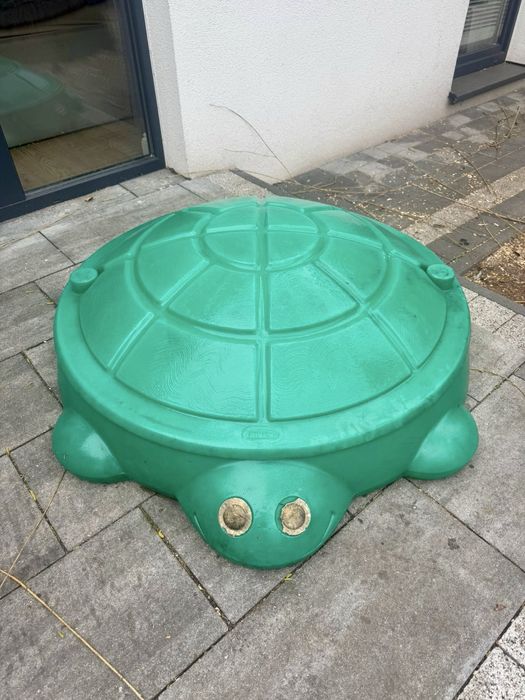 Piaskownica żółw Litle Tikes z pokrywką