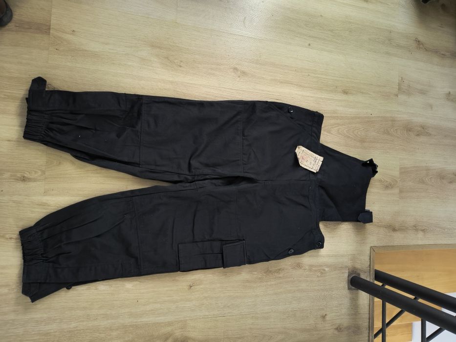 Ubranie LWP Wojskowy Kombinezon czołgisty czarny PRL MON  wzór5681