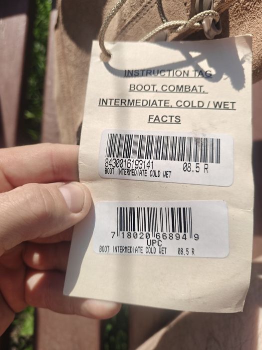 Belleville ICWR (Intermediate Cold Wet Boots) — це легендарні оригінальні берці армії США