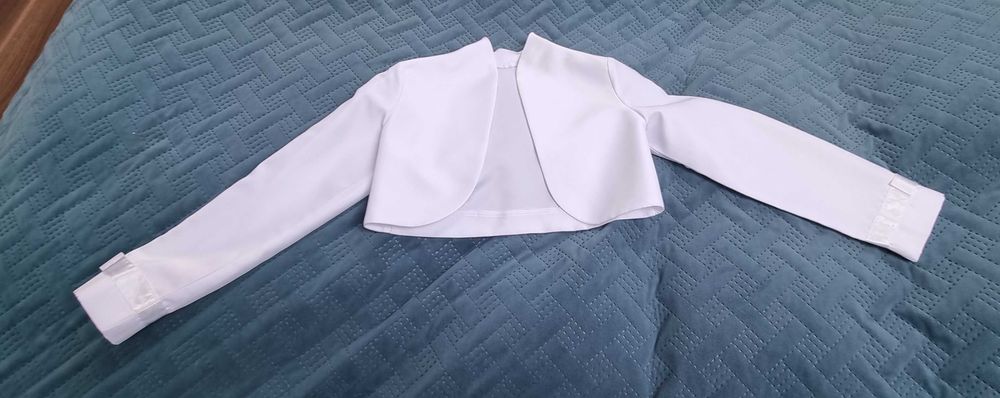 śliczna sukienka komunijna - komplet