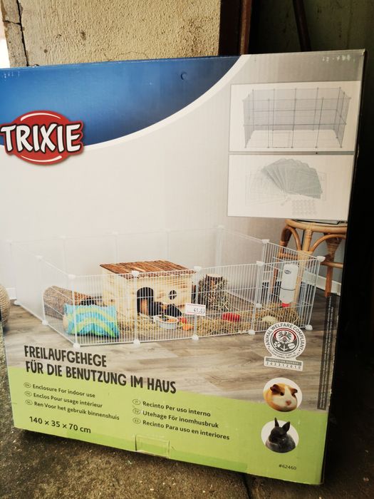 Parque/recinto para coelhos anões/porquinhos da Índia