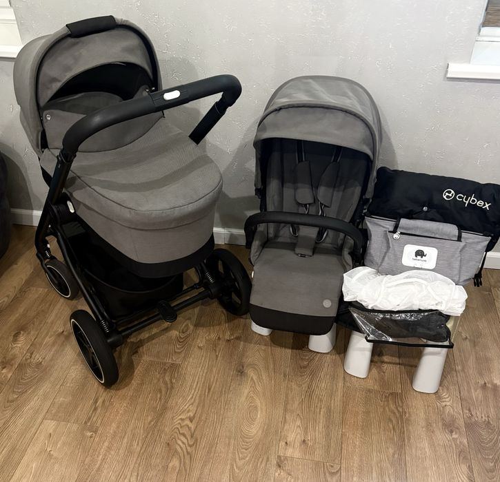 Продам візочок Cybex Balios S Lux 2в1 Сірого кольору + ПОДАРУНОК