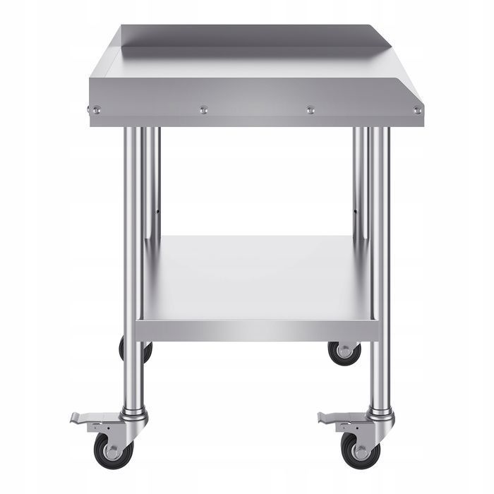 VEVOR stół roboczy ze stali nierdzewnej 610X711X762 mm