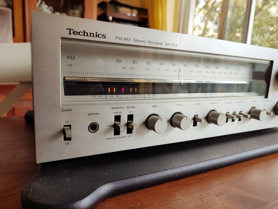 Technics SA-303 Receiver Vintage Impecável!