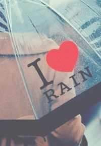 Зонт трость i love rain я люблю дождь и прозрачный зонт купол колокол
