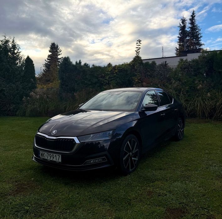 Skoda Octavia Škoda Octavia 2.0 TDI 2021 | Czarna | Jasne wnętrze