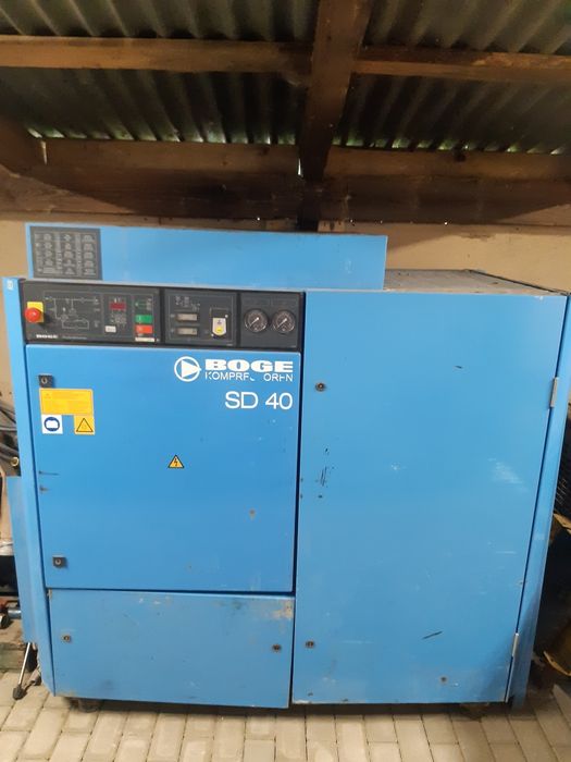 kompresor śrubowy kaeser sk21 boge sd40
