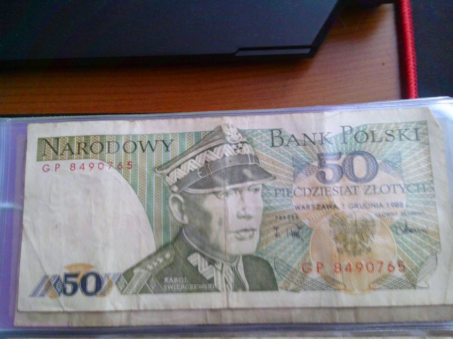 Banknot 50zł 1988 32 sztuki