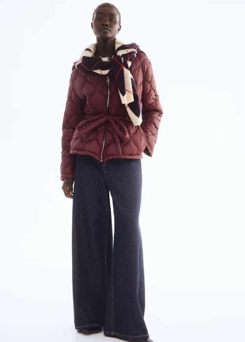 Легка стьобана куртка h&m