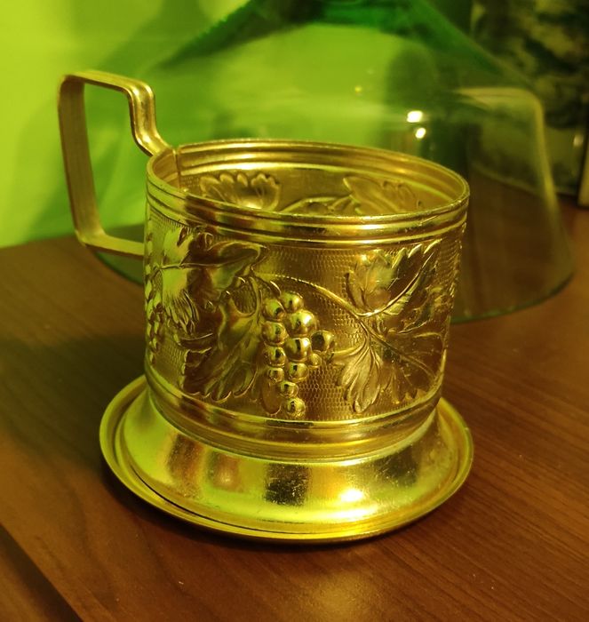 Подстаканник СССР виноград
