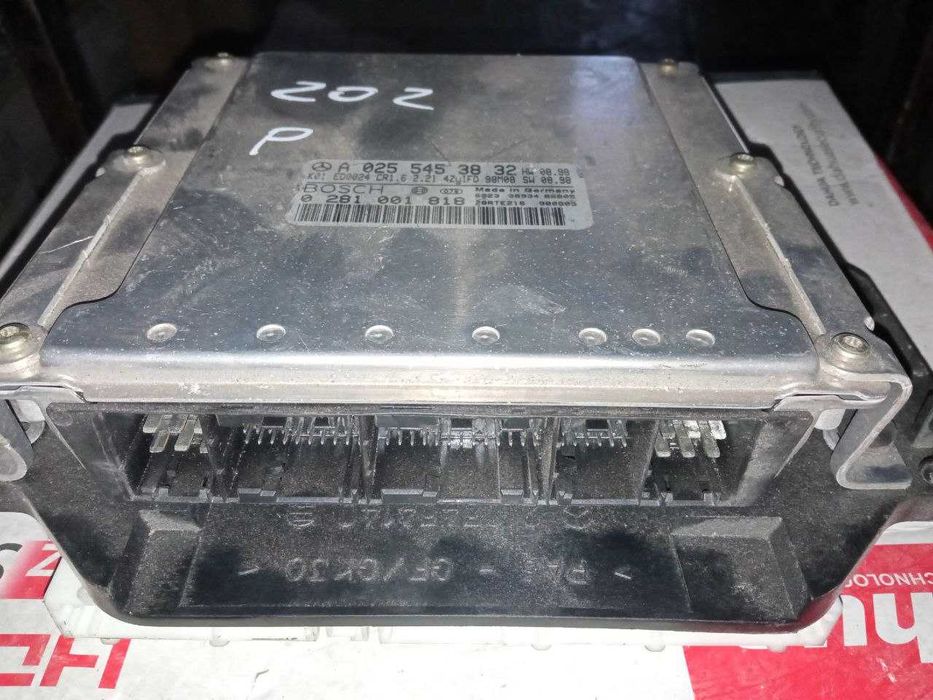 Блок керування двигуном Mercedes W202 2.2 CDI A0255453832 0281001818