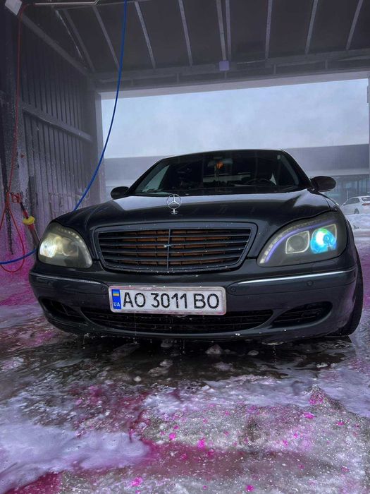 Мерседес W220. 3.2 Газ/бензин