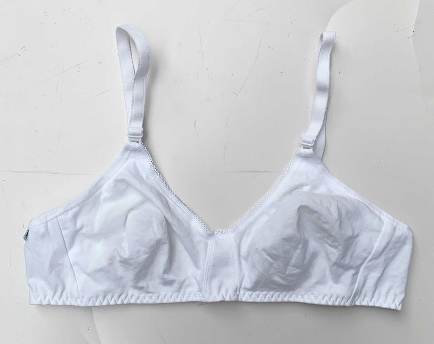 Biustonosz Biały Slogi 85A Miękki Stanik Biel