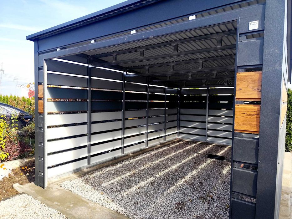 Duża Wiata Samochodowa Carport