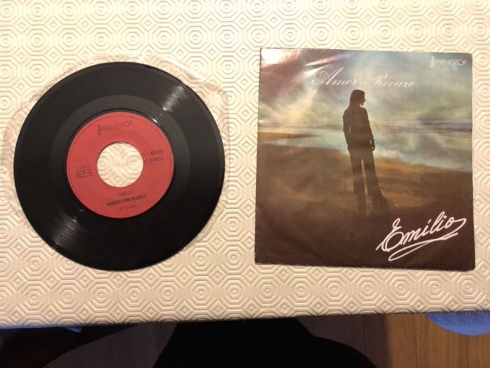 Emilio - amor procuro - vinil 45 rpm