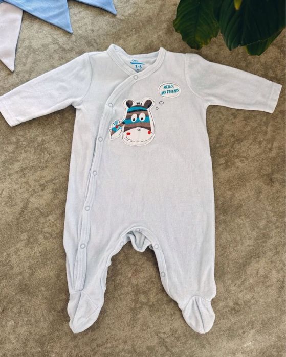 Набір на хрестини чоловічок святковий пінеткимобіль на коляску іграшка