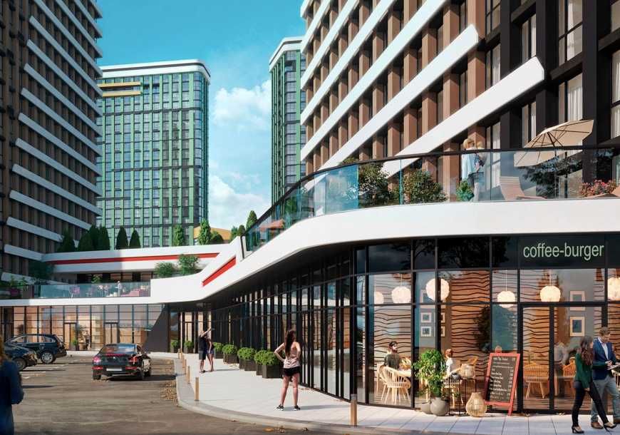 Двокімнатна квартира з терасою в ЖК Great поверх 2