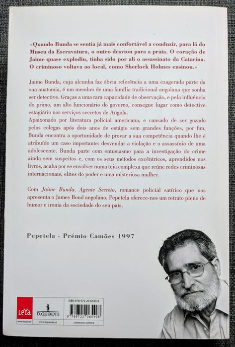 Livro: Jaime Bunda, agente secreto - Petetela