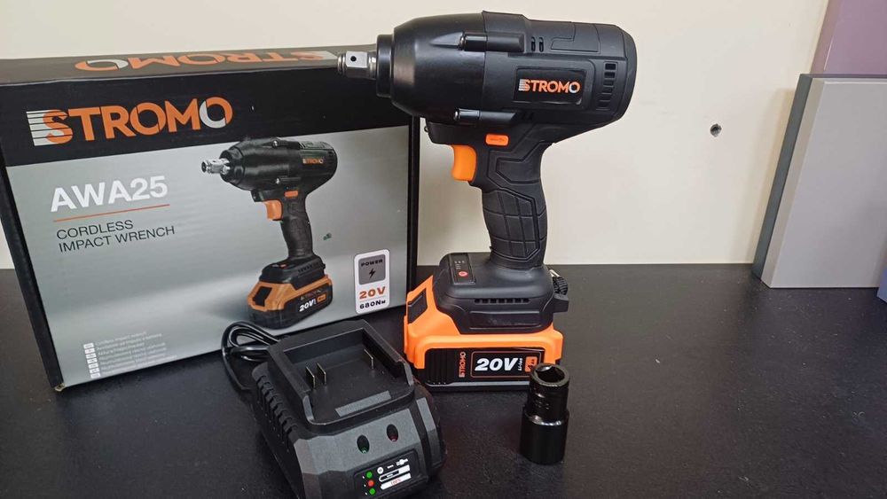 Гайковерт Стромо акумуляторний,гайкокрут Stromo.