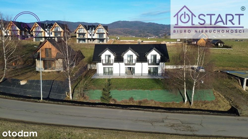 Na Stylchynie z widokiem na góry, 600m od jeziora