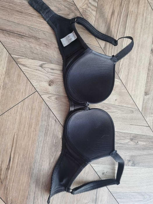 Biustonosz Freya Deco AA4234BLK Plunge Black Czarny
