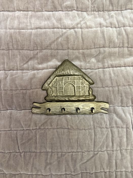 винтажная настенная ключница домик gilde германия