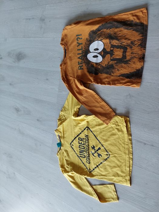 4x koszulka chłopięca r. 122