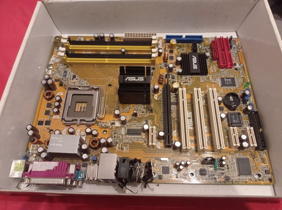 ASUS P5LD2 Płyta główna uszkodzona