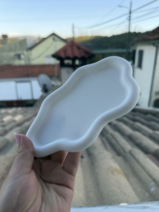 Porta joias branco