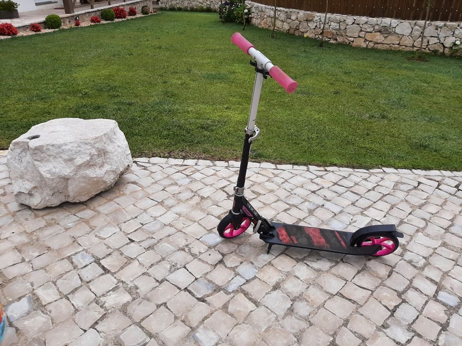 Trotinete urbana OXELO Mid 7 - dobrável / rodas grandes de 175mm / até 100kg - MUITO BOM ESTADO
