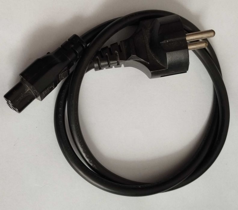 Kabel przewód zasilający do zasilacza laptopa tak zwana koniczynka