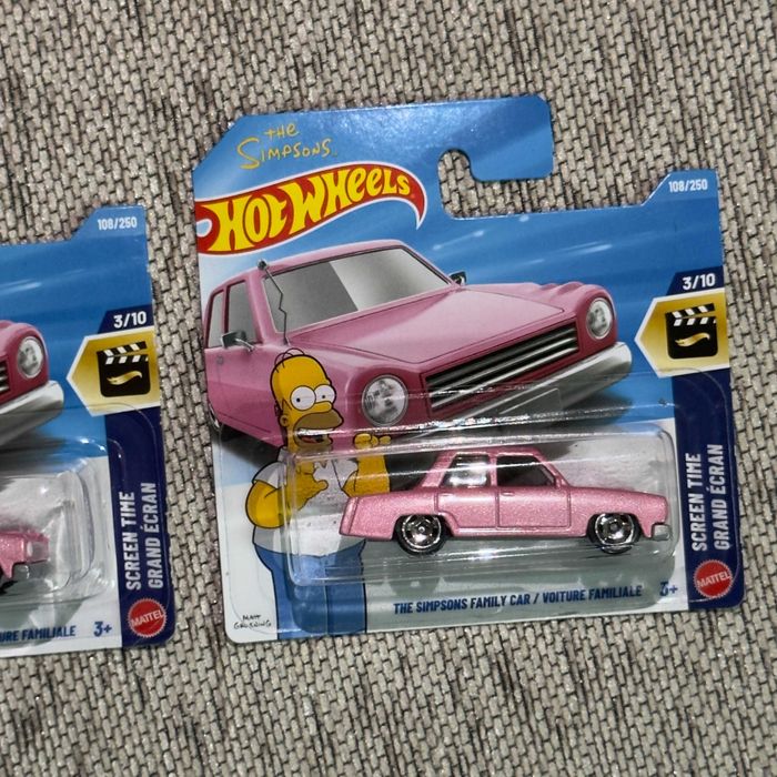 Hot Wheels The Simpsons Family Car (Selados)