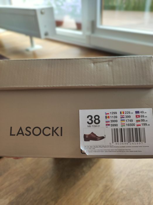 Buty do komunii komunijne rozmiar 38