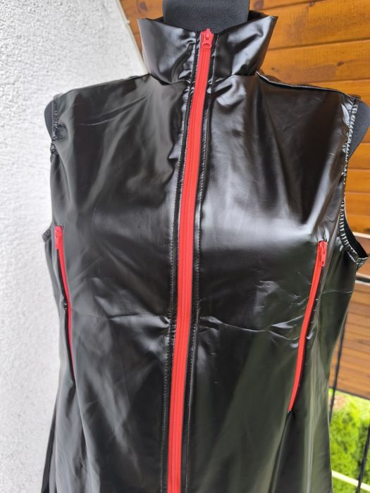 Strój przebranie  typu LaTeX XL sexi kostium sukienka  nocna
