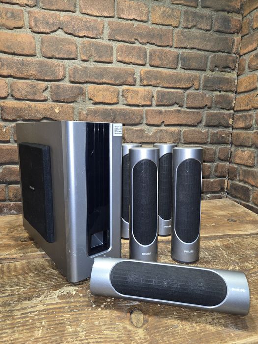 Zestaw głośników kina domowego PHILIPS CS 3750, kolumny.