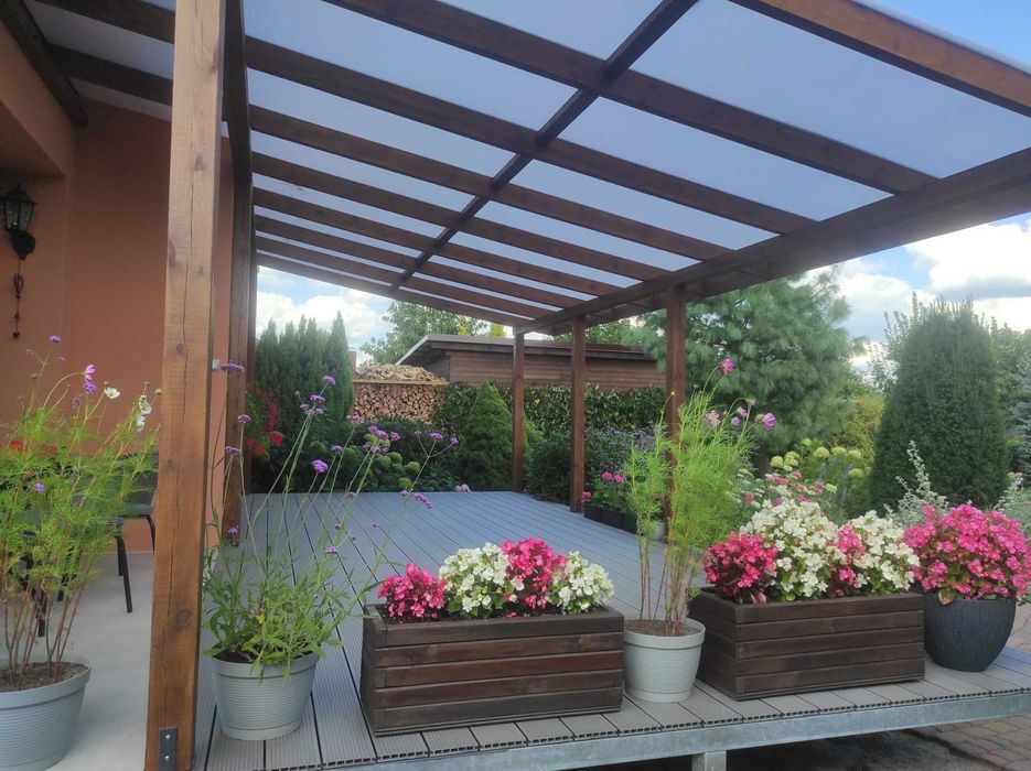 Zadaszenia tarasu wiaty samochodowe