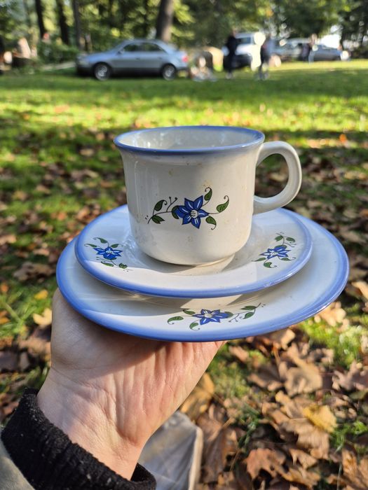 Vintage zestaw kawowy