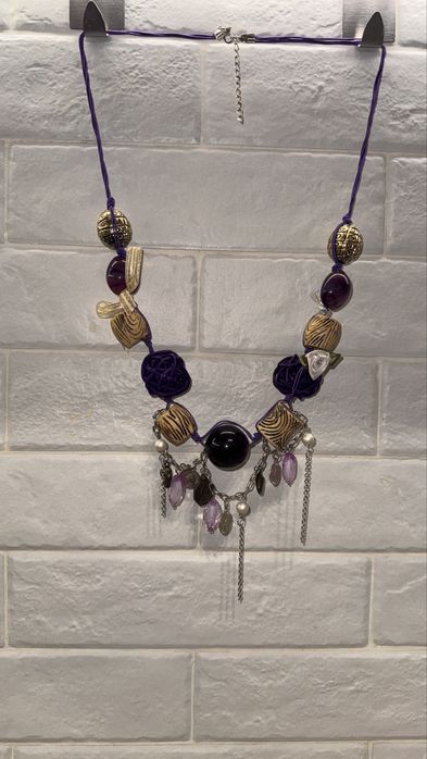 Интересные бусы колье