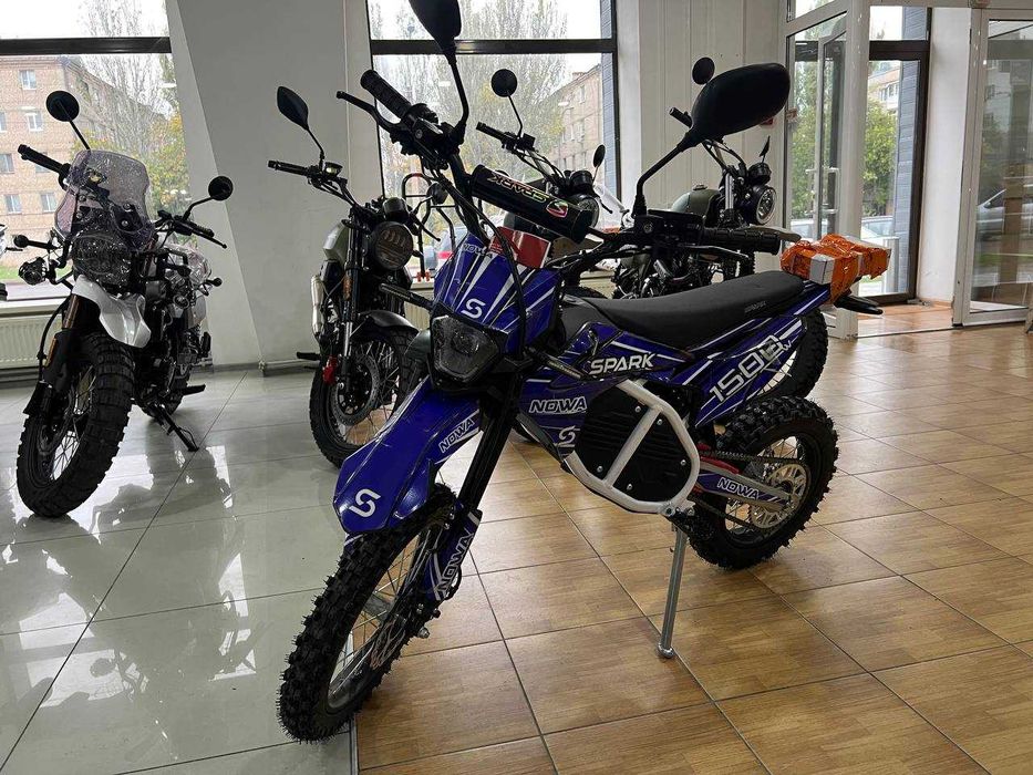 Питбайк с электромотором Spark Nova 1500w