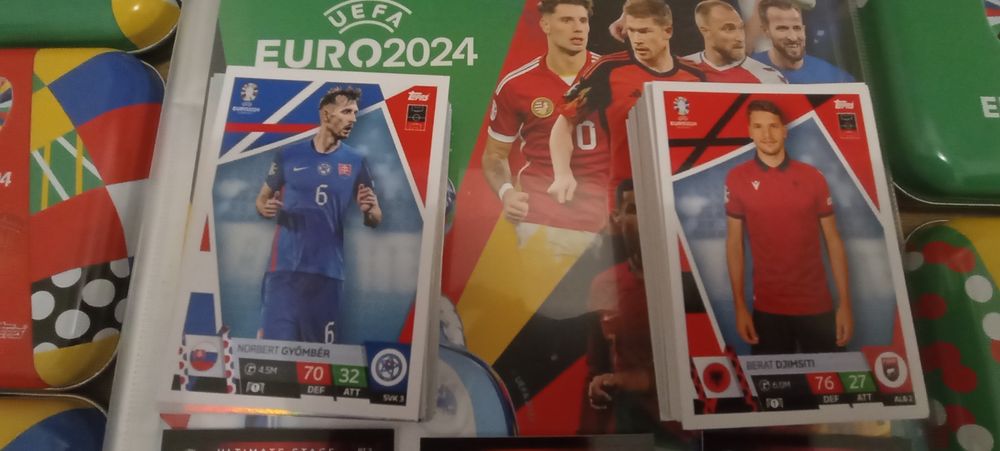 Vendo e troco! Cartas Match Attax Euro24
