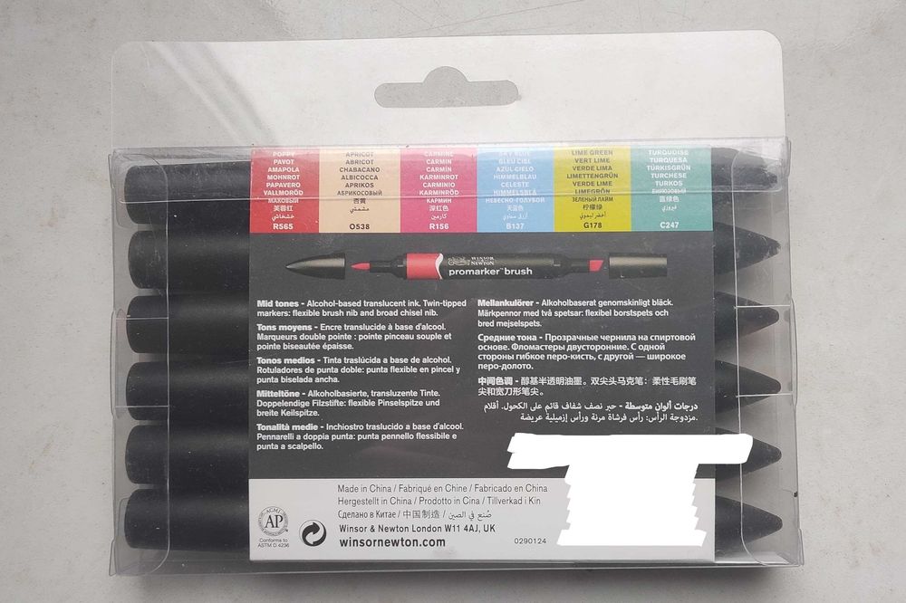 Promarker Brush 6szt. NOWE